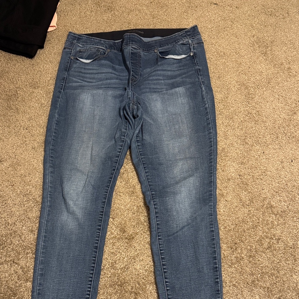 Maurices Dark Blue Jeggings